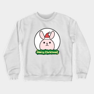 Christmas Bunny Crewneck Sweatshirt